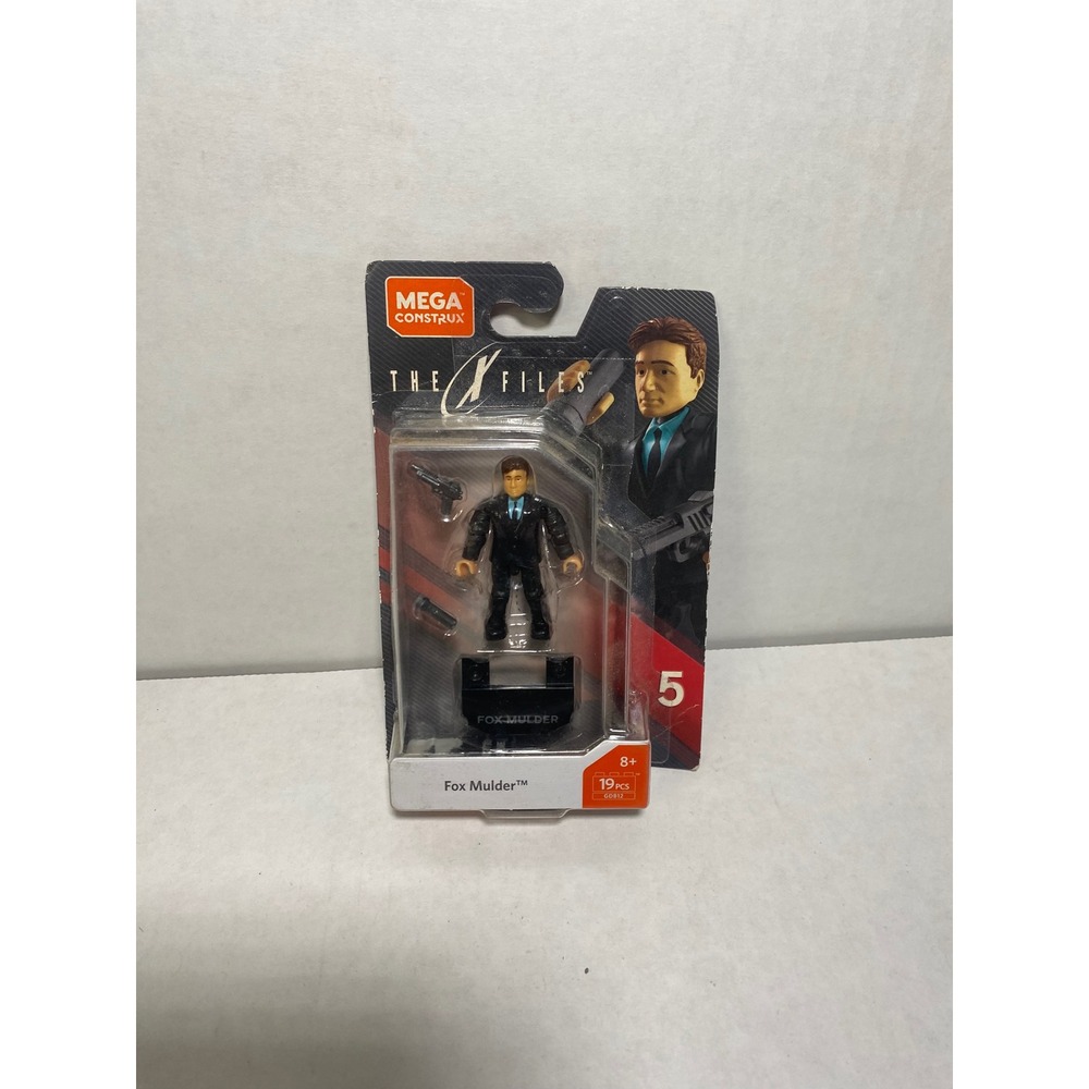 Mega Construx The X-Files Fox Mulder Heroes Micro Action Figure GDB12 New Sealed